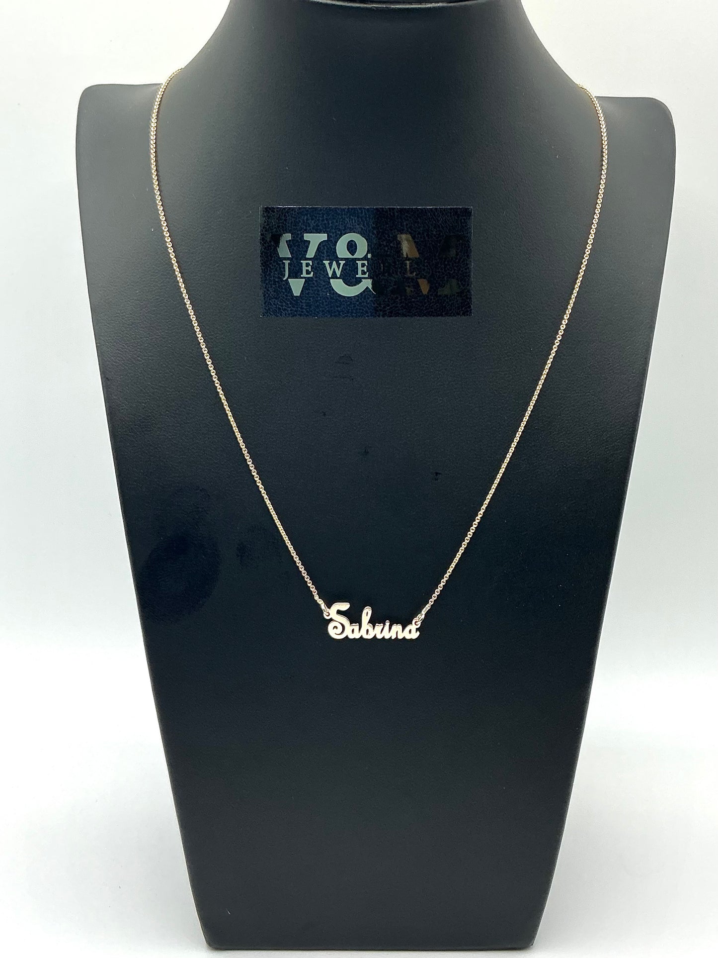 Chain Pendant name 10k