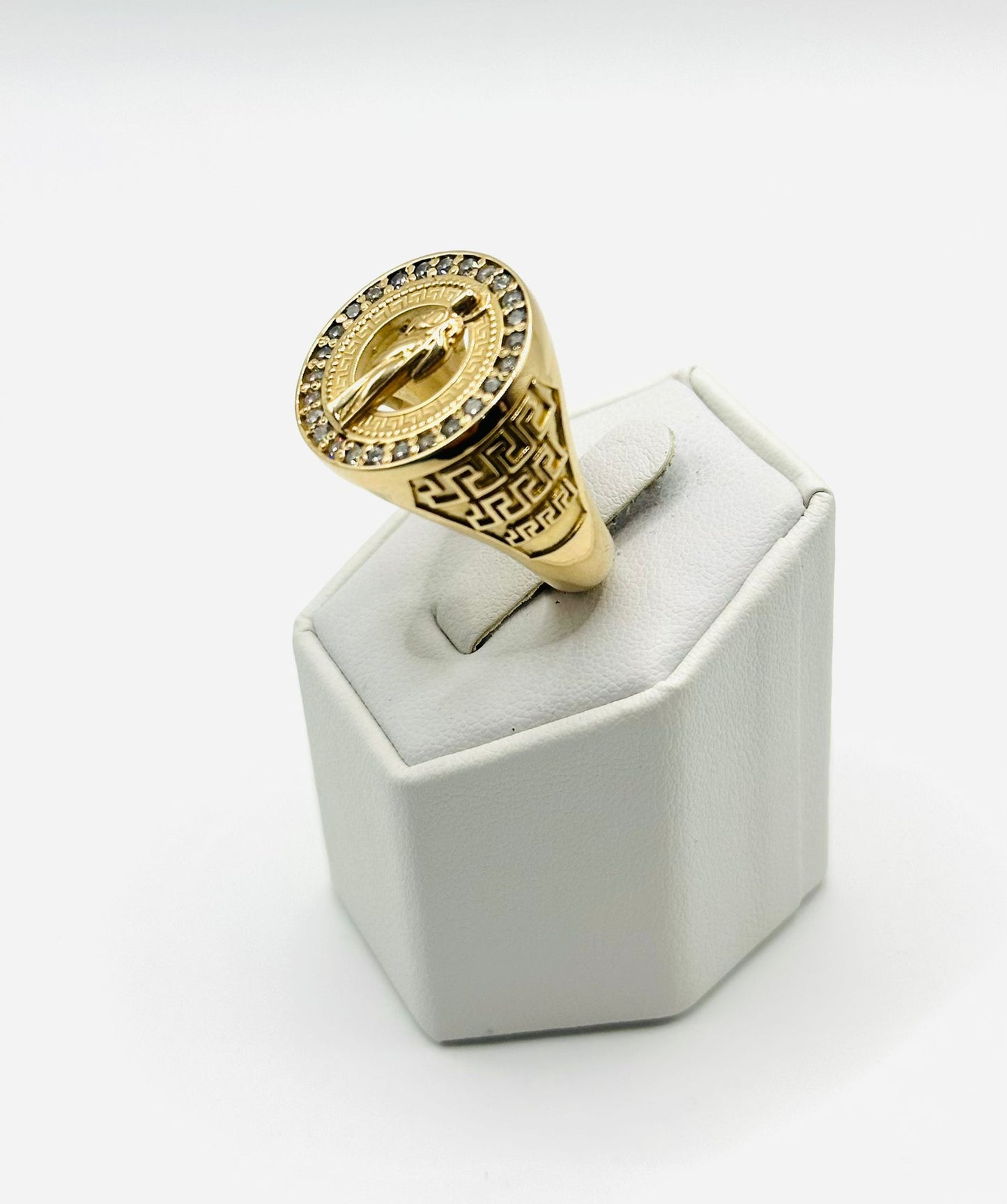 Jesus Men's Ring in 14K Gold - No.2