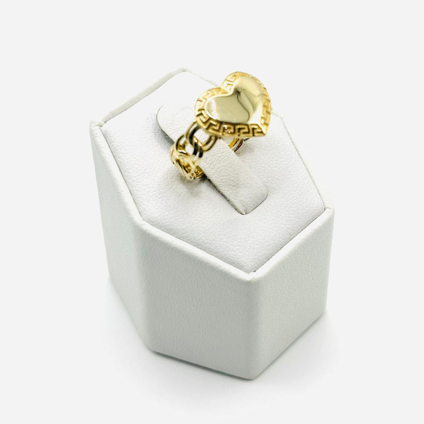 Designer Heart Women's Ring in 10K Gold -No.1