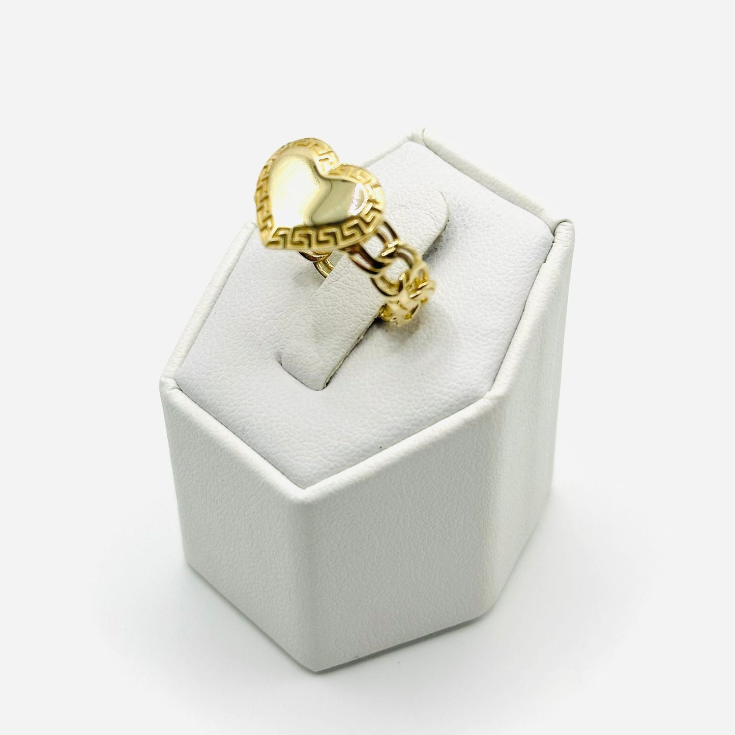 Designer Heart Women's Ring in 10K Gold -No.1