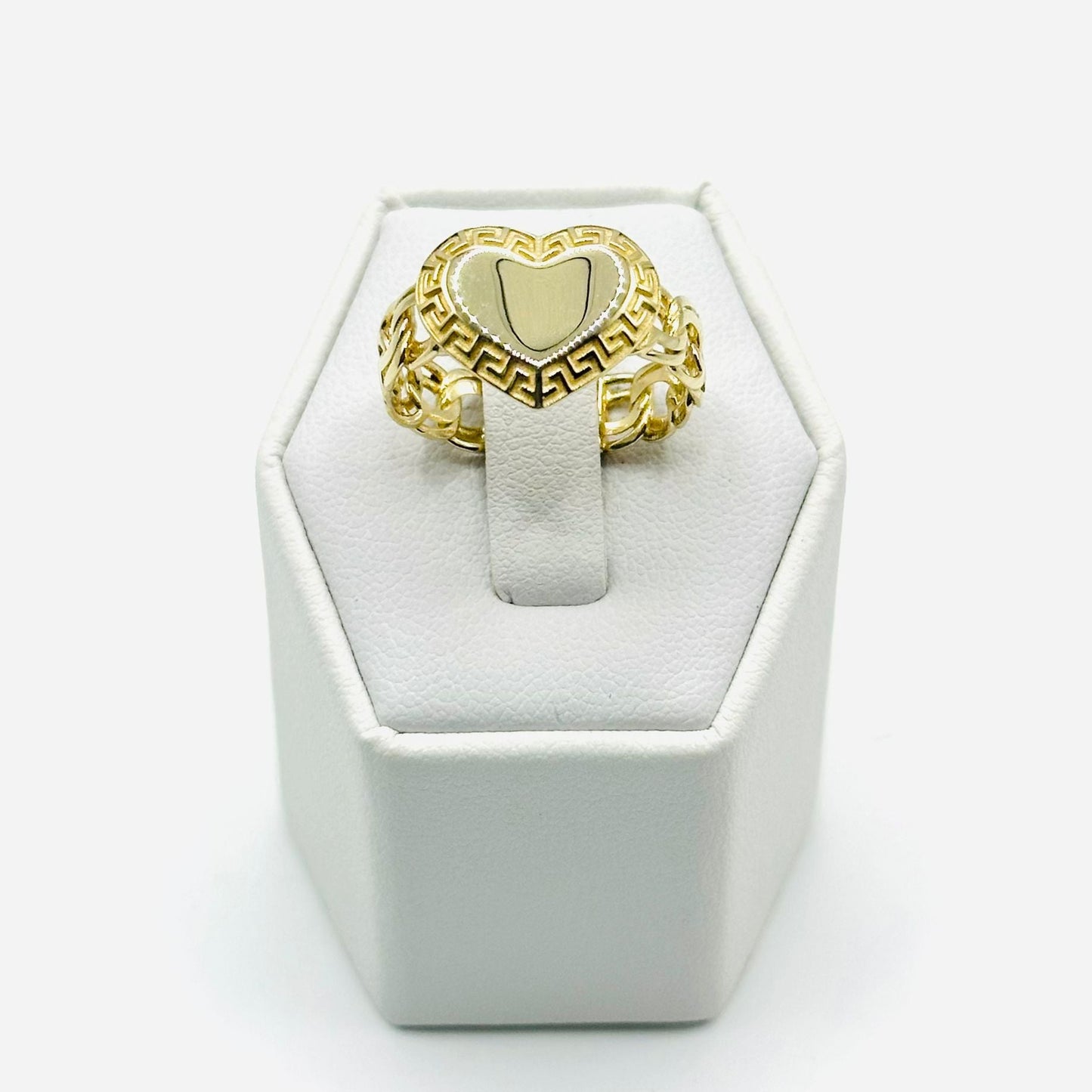 Designer Heart Women's Ring in 10K Gold -No.1