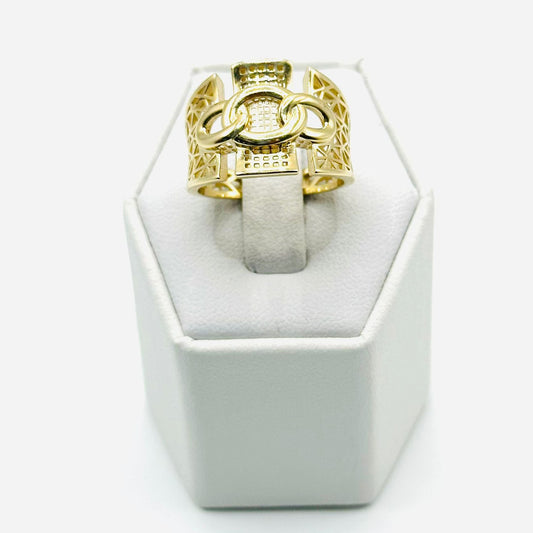 Designer Women's Ring in 10K Gold - No.5
