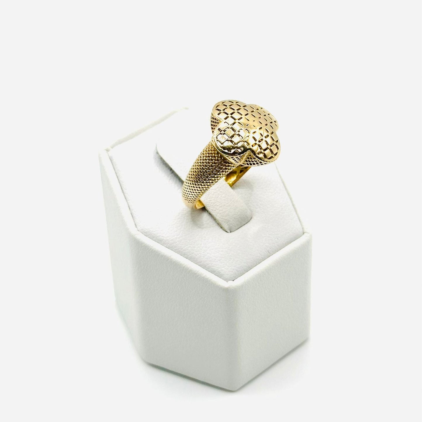 Designer Filigree Women's Ring in 14K Gold - No.1