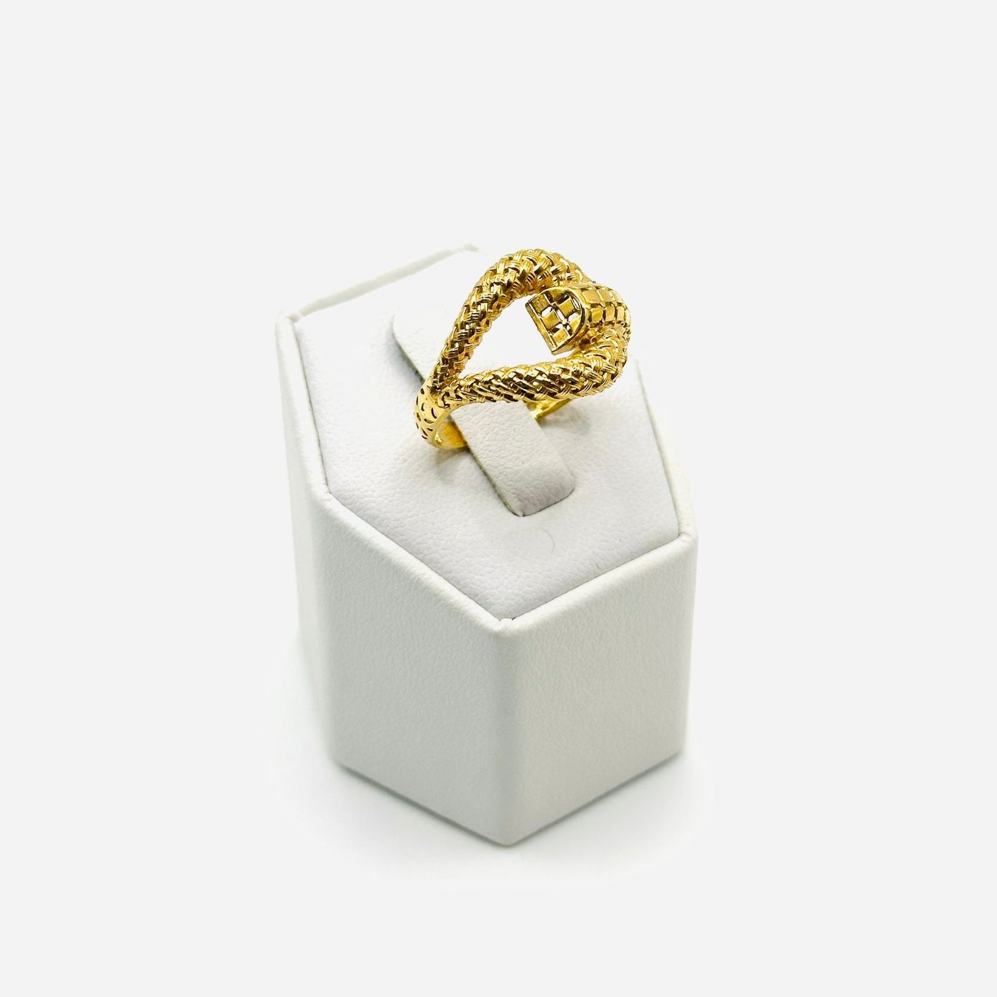 Designer Filigree Women's Ring in 14K Gold - No.3