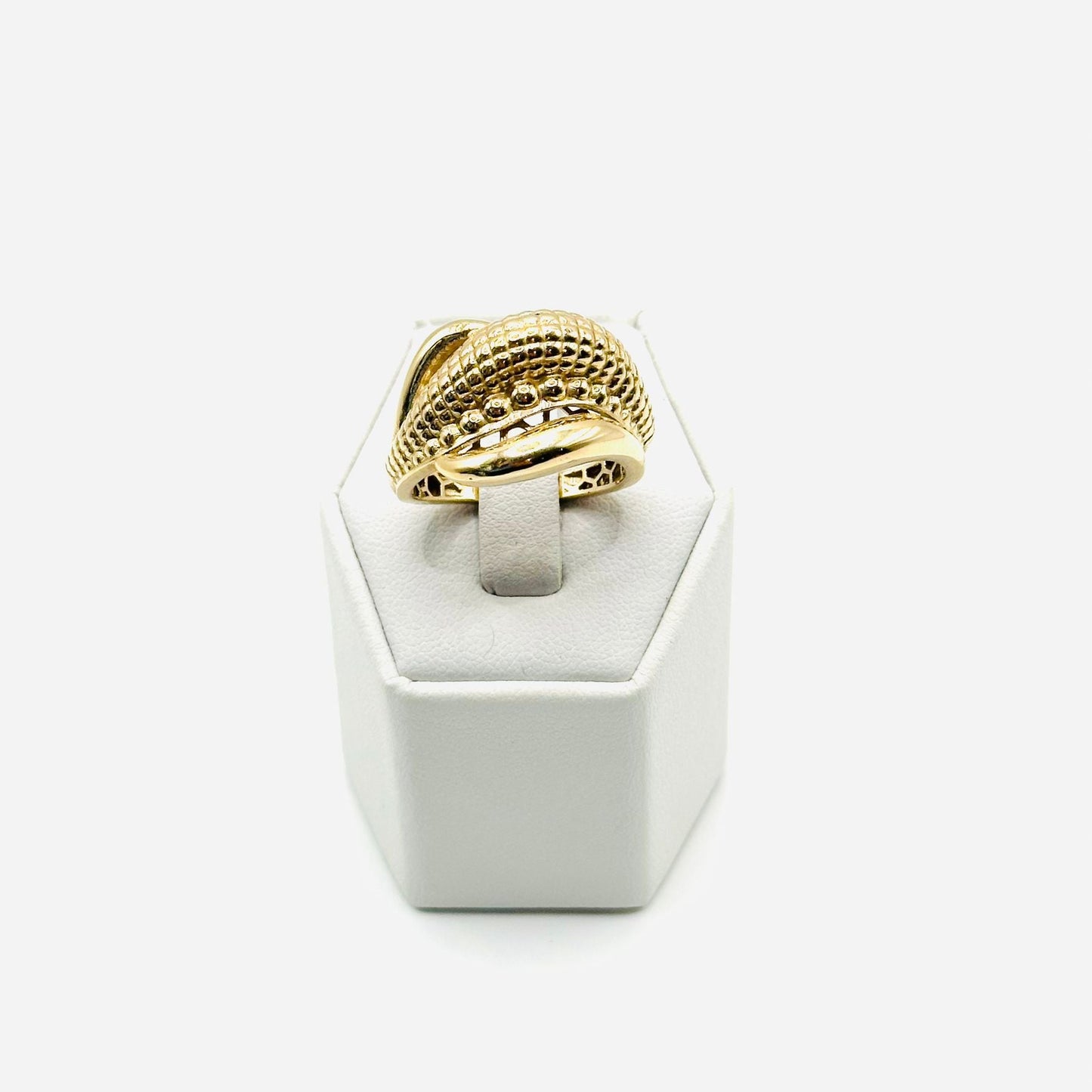 Designer Filigree Women's Ring in 14K Gold - No.6