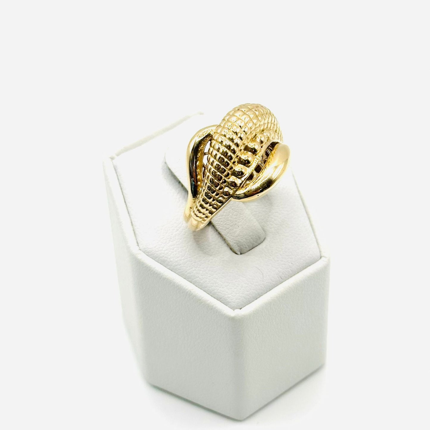 Designer Filigree Women's Ring in 14K Gold - No.6