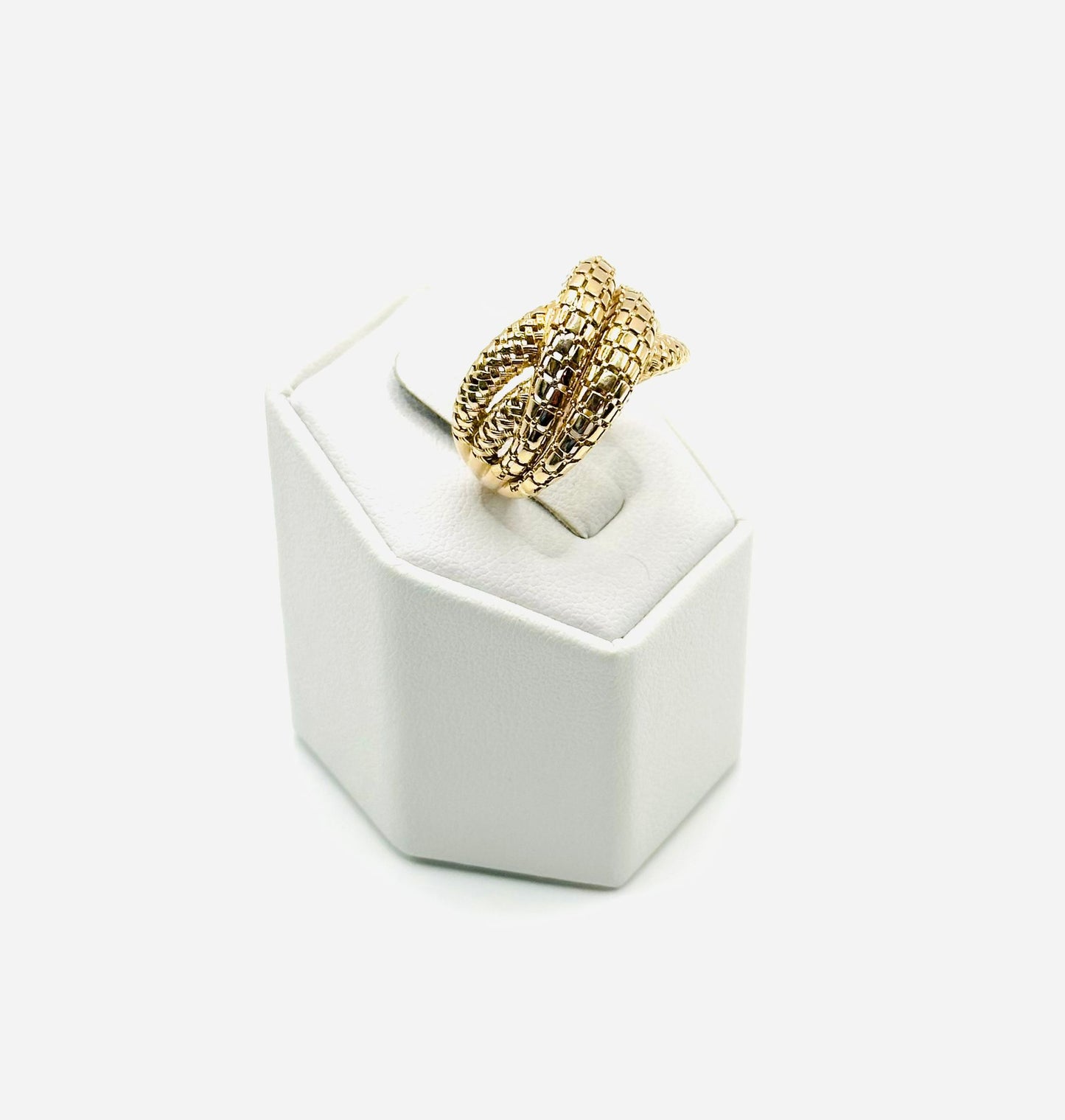 Designer Filigree Women's Ring in 14K Gold - No.5