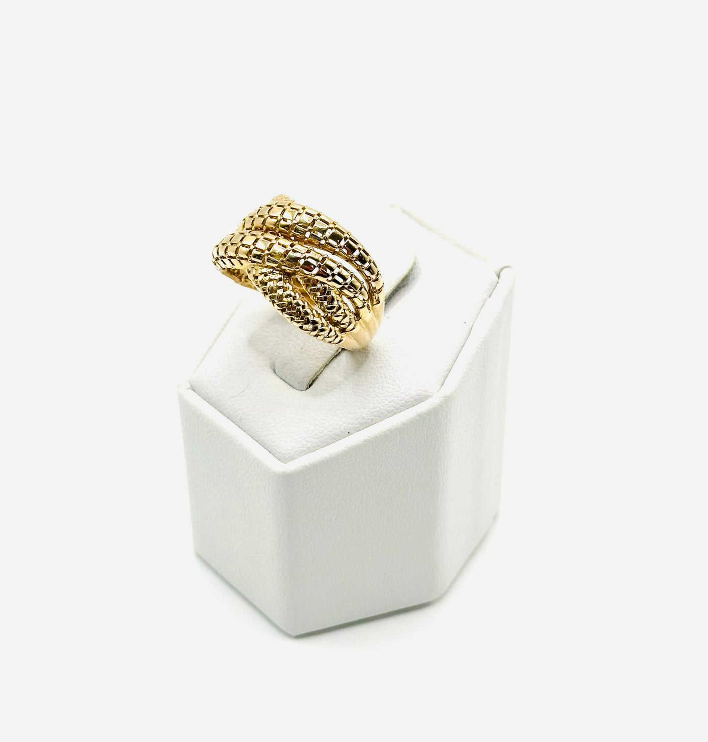 Designer Filigree Women's Ring in 14K Gold - No.5