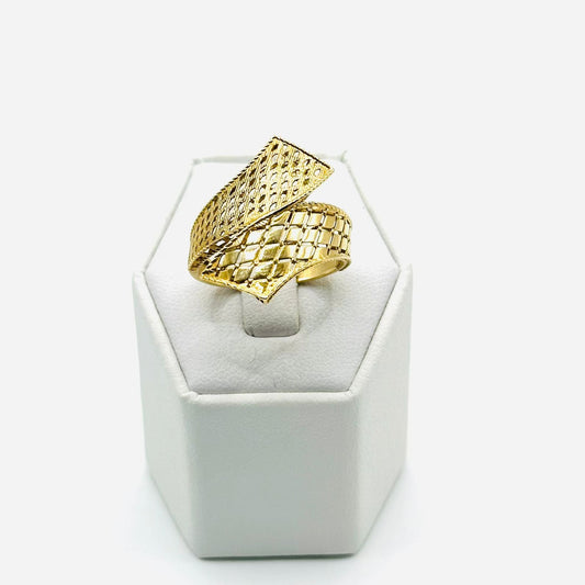 Designer Filigree Women's Ring in 14K Gold - No.4