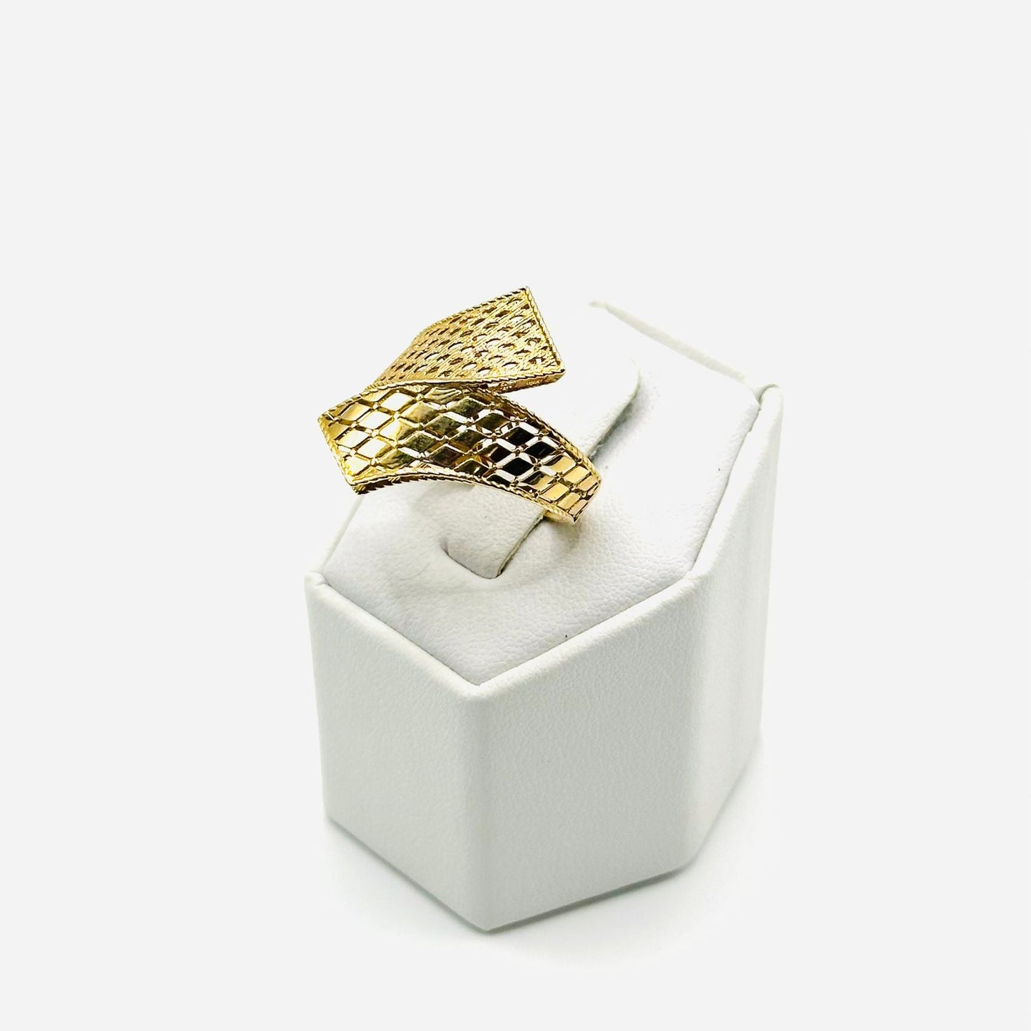Designer Filigree Women's Ring in 14K Gold - No.4